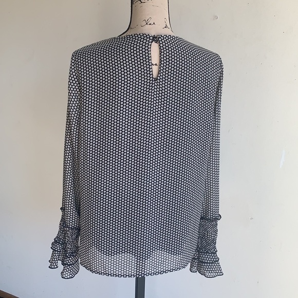 Nanette Lepore Polka Dot Blouse - Picture 8 of 12